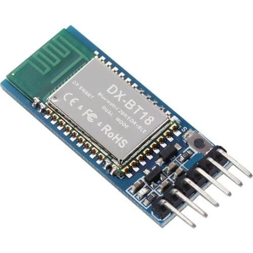 1 pcs DX-BT18 serial port Bluetooth module dual mode SPP2.0 + BLE4.2 transparent compatible HC-05 06 slave mode