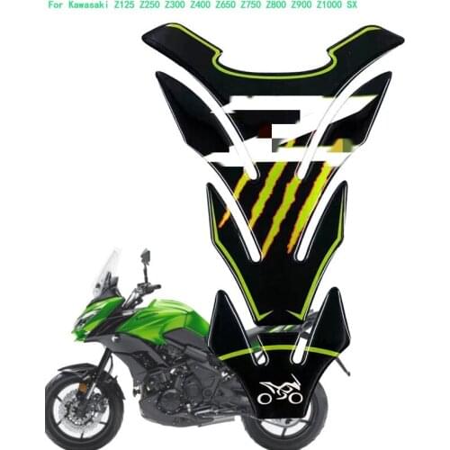Motocross Motorcycle Sticker Tank Pad Decal Accessories For Kawasaki Z125 Z250 Z300 Z400 Z650 Z750 Z800 Z900 Z1000