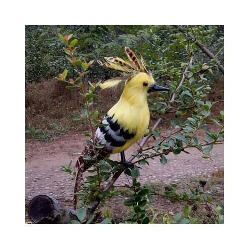 Real life toy bird about 30cm foam& feathers Hoopoe Bird hard model hoopoe prop,home garden decoration Xmas gift w0186