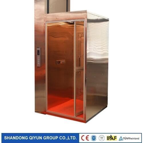 Qiyun CE ISO China cheap home lift small home elevator lift residential elevator lift