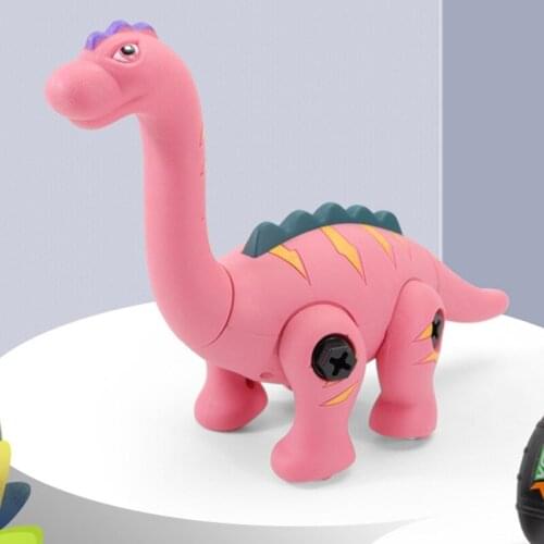 Assembly Toy Dinosaur Disassembled Building Block for Kids Boys Early Learning