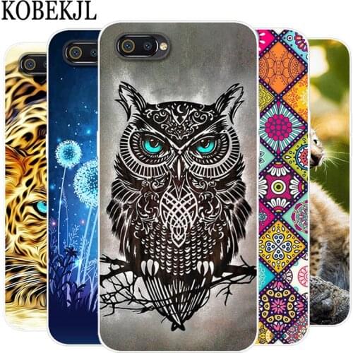 Silicone Case Realme C2 Case Soft TPU Luxury Cartoon Phone Case For OPPO Realme C2 C 2 RealmeC2 RMX1941 Case Back Cover Bag 6.1