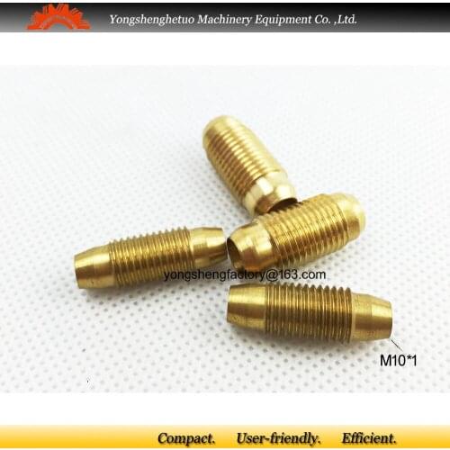 Lubrication fitting Connector Butt joint junction M10*1 male thread PJ-10