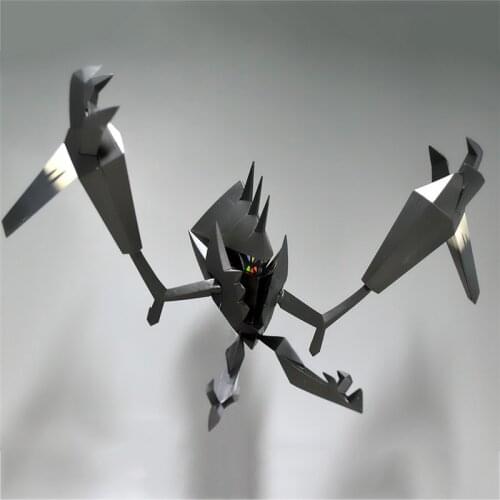 Sun and Moon Necrozma Pokemons Action Figure Model Collections Pokemons Necrozma Anime Figuras Model Toys with defects Gifts