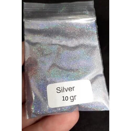 18 Colors 10g Nail Glitter Powder Holographic Nail Mirror Glitter Powder Dust Shimmer Mermaid Unicorn HOLO Colours,mu78 (1bag)