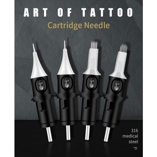 Tattoo high quality 10Pcs/box Permanent Makeup Eyebrow Hybrid Tattoo Pen Rotary Tattoo Machine Tattoo Needles