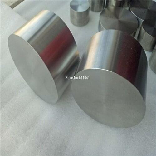 Titanium metal rod titanium bars grade 2 gr2 diameter 110 mm length 60 mm 6pcs wholesale ,FREE SHIPPING