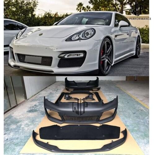 High quality Carbon fiber + FRP Materials Car Body Kit For Porsche Panamera V Style Car styling 10-15