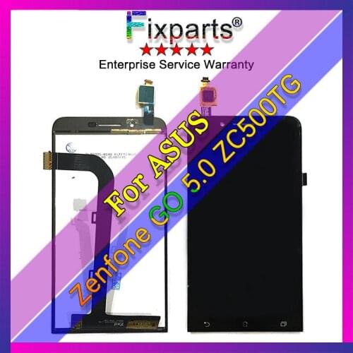 For Asus ZenFone Go ZC500TG Z00VD LCD Display + Touch Screen Digitizer Assembly With 9in 1 Tools Replacement Parts Free Shopping