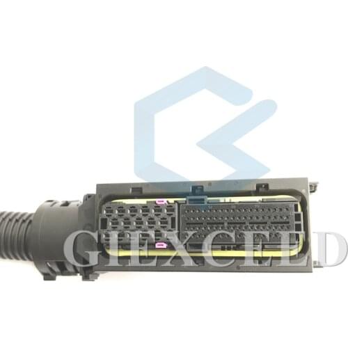 1 Set 89 Pin EDC7 Common Rail ECU Connector Auto Truck Car PC Board Socket With Wiring Harness For Bosch