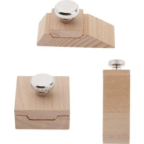 1Pcs Handmade Leather DIY Wooden Sandpaper Sanding Block Leather Edge Banding Grinding Edge Treatment