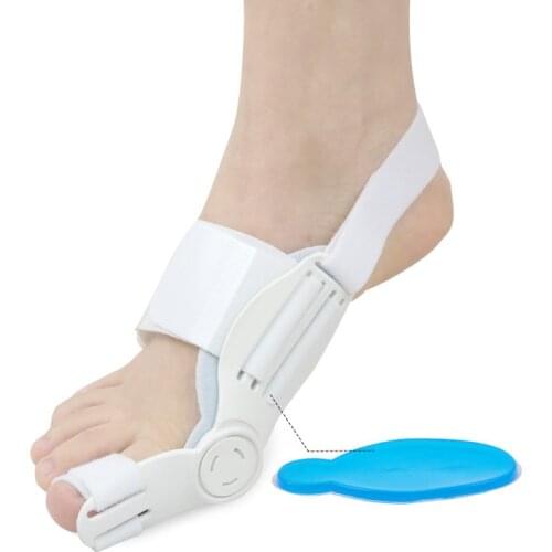 1Pcs Enhanced Thumb Valgus Corrector Gel Big Bone Toe Split Device Straightener Orthopedic Braces Bunion Feet Care Tools