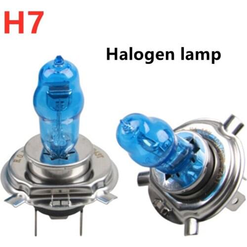 2pcs Car Lights H7 H11 Car Headlight Halogen 100W 6000K Lamp Super Bright Fog HOD Xenon Bulb For Car Accessories White Lighting