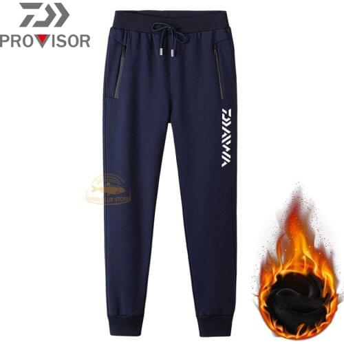 2020 DAIWA Fishing Pants Outdoor Sports Mountaineering Plus Velvet Fishing Pants Winter Mens Thick Warm Daiwa Fishing Pants