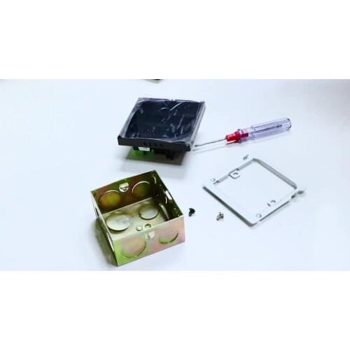 220V AC input smart home switches 4 inch Android touch panel home electrical wall switch