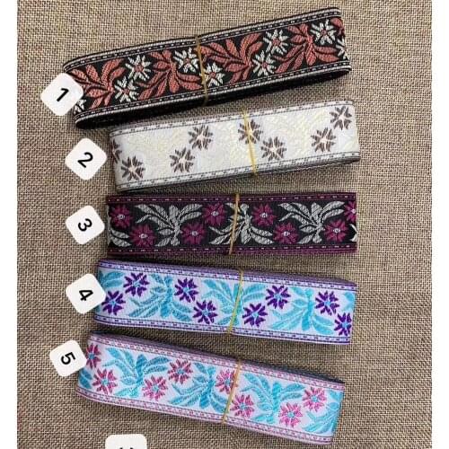 3.3cm nation style jacquard ribbon,XERY191202L