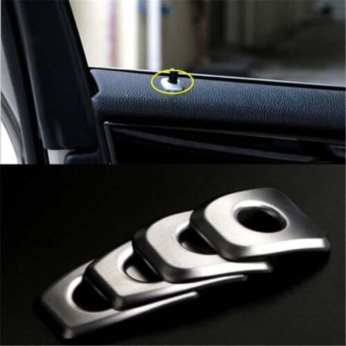 For BMW 5 Series F10 520 528 535 2011-2014 Car Door Lock Pins Pin Decoration Cover Trim Sticker Styling Car-covers 4pcs