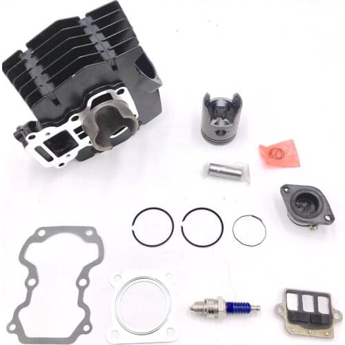 Free shipping 2-stroke motorcycle parts AX100 cylinder Suitable for Suzuki jincheng AX100 cylinder diameter 50mm cylinder kit