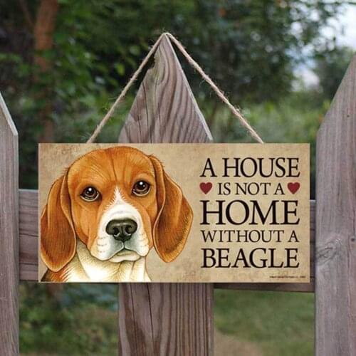 11 Types Dog House Wooden Hanging Sign Dog House Decoration Wooden Board For Decorate Kennel Dog Supplies Pet Dog Accessories