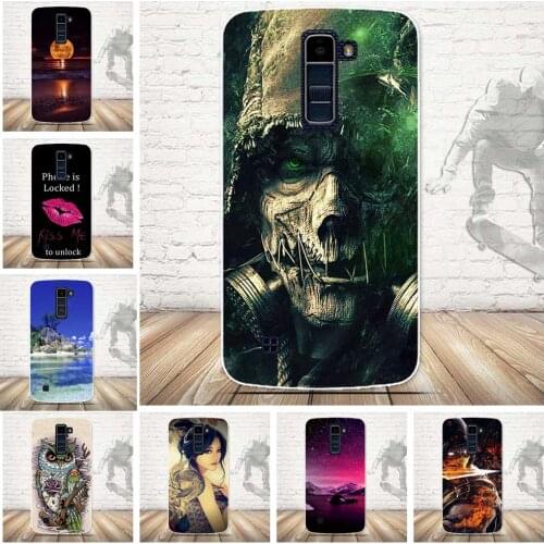 For LG K10 K420N K430DS Animal Pattern Case TPU Soft Cover For LG K10 2016 Cover 5.3 inch Phone Protective Case For LG K10 K420N