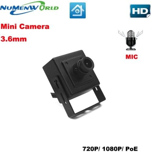 Good Mini IP camera 1080P/4MP/5MP HD webcam CCTV Surveillance Video camera ONVIF P2P Motion Detection Indoor POE Optional
