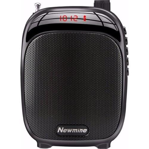 Newmine K30 Mini Voice Amplifier Wired/Wireless Microphone Music Player FM USB Phone AUX for Teachers Tour Guide MP3 Speaker