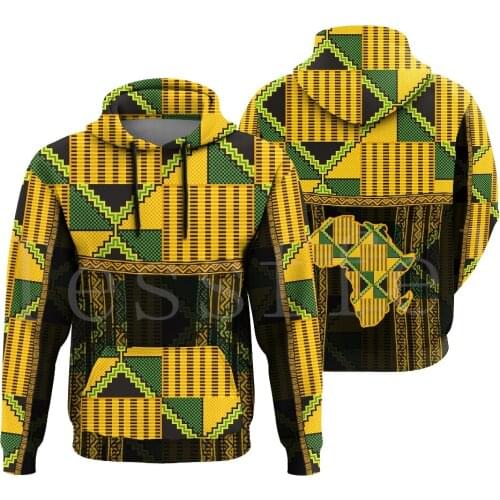 Tessffel County Traditional Africa Native Pattern Kente Harajuku Tracksuit 3DPrint Men/Women Streetwear Zipper Jacket Hoodies 17