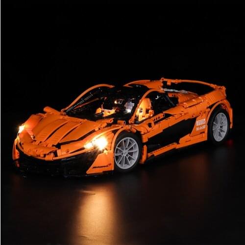 Led light set for McLarened P1 XQ1001-SPEED Series Building Blocks Vehicle Model,light up your toys (led light only, no blocks)