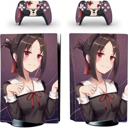 Kaguya sama Love Is War PS5 Standard Disc Edition Skin Sticker Decal for PlayStation 5 Console & Controller PS5 Skin Sticker