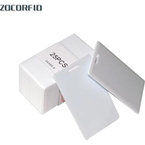 50PCS/LOT) 125Khz RFID Rewritable Smart Cards Clamshell T5557 Thick Proximity For Access Control H ID Copier