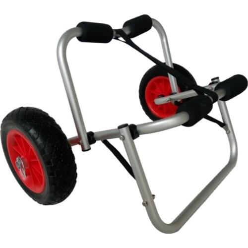 Portable Lightweight Foldable Boat Kayak Carrier Beach Marine Drag Trailer Boat Kayak Cart Dolly Tote Trolley Transport Cart