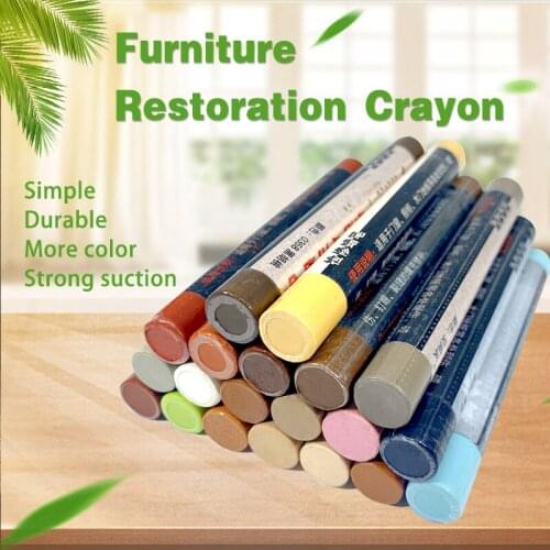 Scratch Repair pen Wax Wooden Furniture Floor Repair Pens Damaged Scratch Repair Crayons Repair Materials Free Shipping