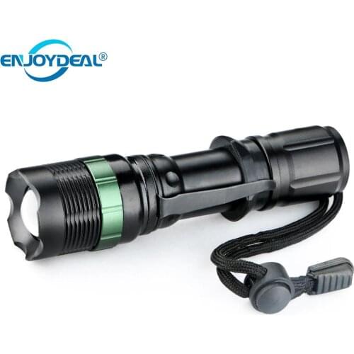Adjustable 3 Modes Q5 LED Flashlight Torch 3000 Lumens Tactical LED Flash Light Lamp Camping Fishing Lanterna use AAA/18650