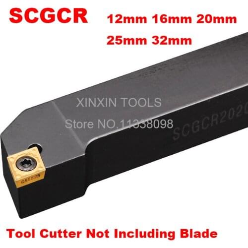 Angle 91 SCGCR1212H09 SCGCR1616H09 SCGCR2020K09 SCGCR2525M09 External Lathe Tool Holder CNC the Right/Left Turning tools