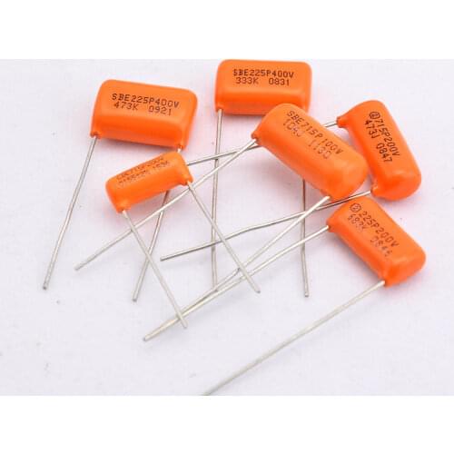 Orange Tone Capacitor CDE715P 153J 0.0155UF 200V For Electric Guitar Bass Cap MADE IN USA