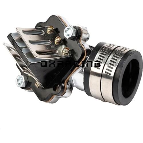 Intake Manifold pipe carburetor interface Performance Reed Valve for 2 stroke scooters moped PWK PE KOSO JOG 50 90