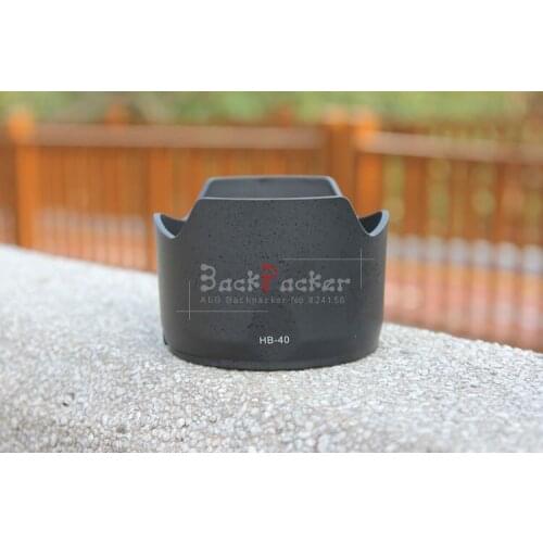 High quality !DSLR Camera Lens Hood 77mm HB-40 Fits for with HB 40 Camera Lens Hoods