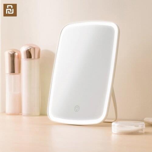 Xiaomi Mijia youpin Desktop LED makeup mirror Touch-sensitive control LED natural light fill adjustable angle long battery life