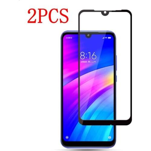 2PCS 3D High-alumina Tempered Glass For Xiaomi Redmi 7 Full Screen Cover Screen Protector Film For Xiaomi Redmi 7