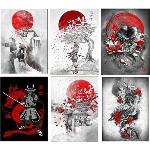 5D Diamond Painting Full Square Cartoon Japan People Diamond Embroidery Sale Pictures With Rhinestones Hobby And Handicraft