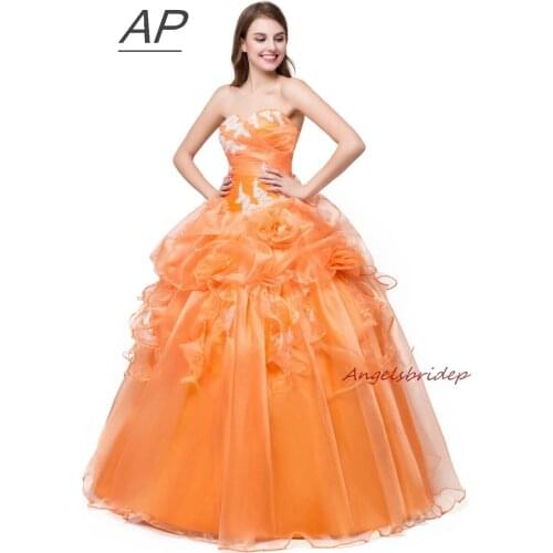 ANGELSBRIDEP 2021 Vestidos De Quinceanera Dresses For 15 Party Formal Sweetheart Applique Vestido 15 Anos Debutante Gowns
