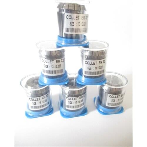 High Precision 0.008mm 3mm-20mm ER32 collets ER32 Spring Collet Suitable for ER Collet Chuck er32 Holder