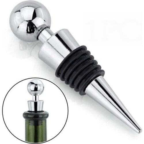 Zinc alloy Stainless Steel Home Bar Wine Collection Red Wine Champagne Bottle Stopper Sealer Red Wine Stopper 600pcs/lot