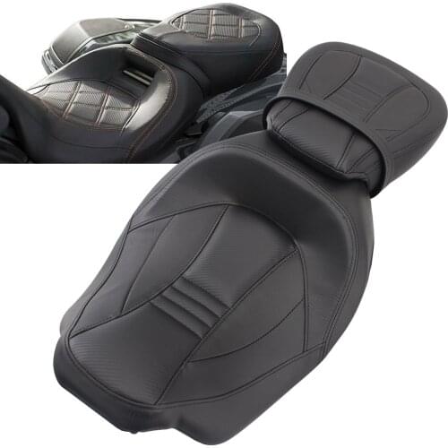 For Harley Touring CVO Street Glide Road King Special Classic 2009-2020 Motorcycle Two Up Driver Front Rear Passenger Seat