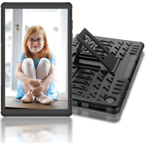 For Lenovo Tab M10 FHD Plus TB-X606F/X M10 HD (2nd Gen) TB-X306X/F M8 (FHD) TB-8705F/N Anti-knock Armor Silicone Kids capa Funda