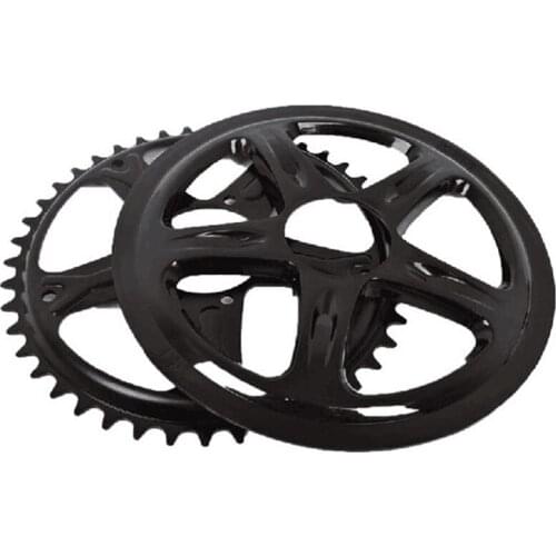 Ebike BBS01 BBS02 ChainWheel and Replacement Chain Guard Black 52T Chainring Teeth for Bafang Mid Drive Motor