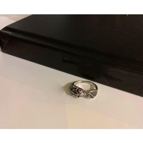 Miuoxion Retro Fish Irregular Line Nail Ring Simple Temperament Fashion Jewelry For Women Feature Namour Charm Gift All Seasons