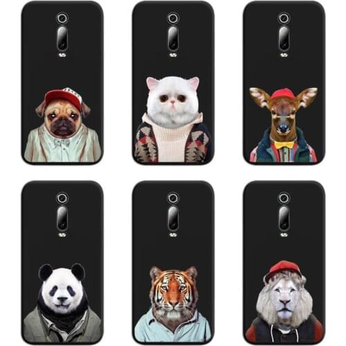 Fashionable animals Phone Case For Redmi 9A 9 8A 7 6 6A Note 9 8 8T Pro Max K20 K30 Pro