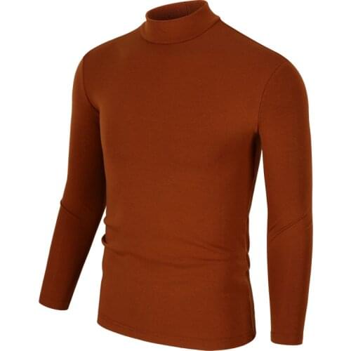 2020 Winter New Mens Turtleneck Sweaters Black Sexy Brand Knitted Pullovers Men Solid Color Casual Male Sweater Autumn Knitwear