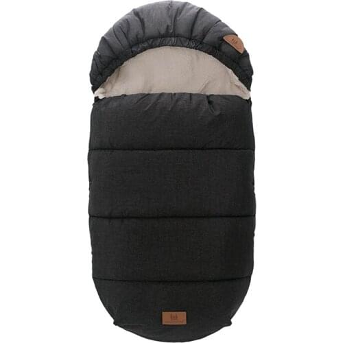 Plus Velvet Sleeping Bag Thick Newborn Cocoon Envelope In Stroller Windproof Sleepsack For Newborn Baby Footmuff Winter Swaddle